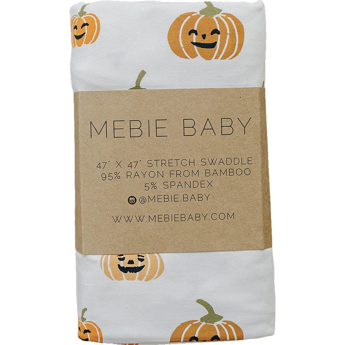 Pumpkins Bamboo Stretch Swaddle Blanket