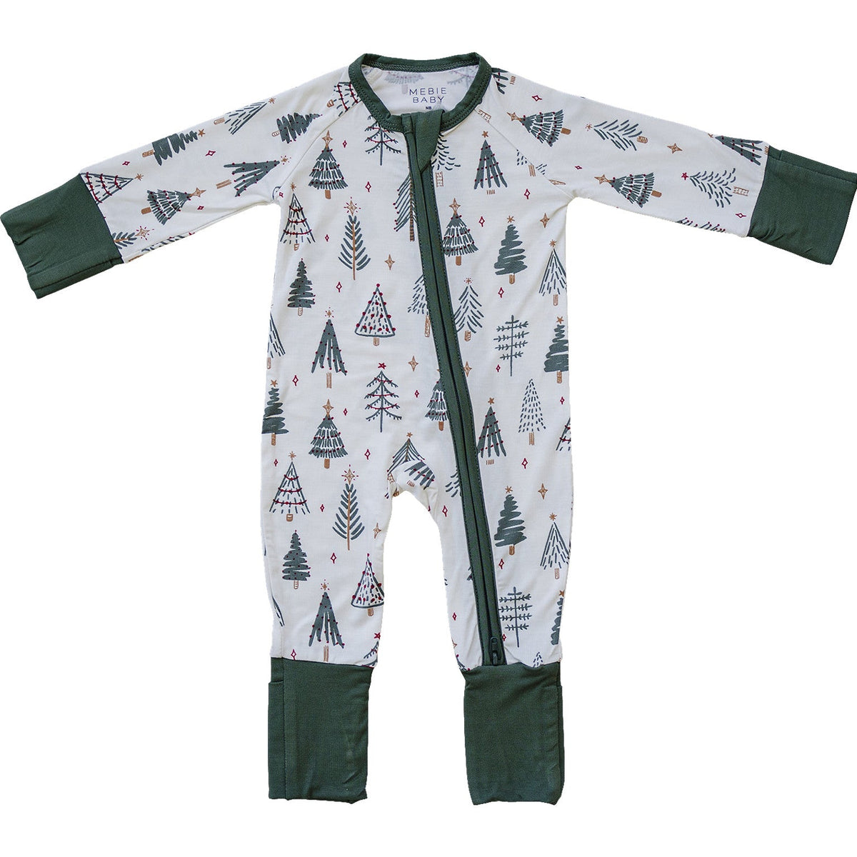 Christmas Tree Bamboo Zipper Sleeper