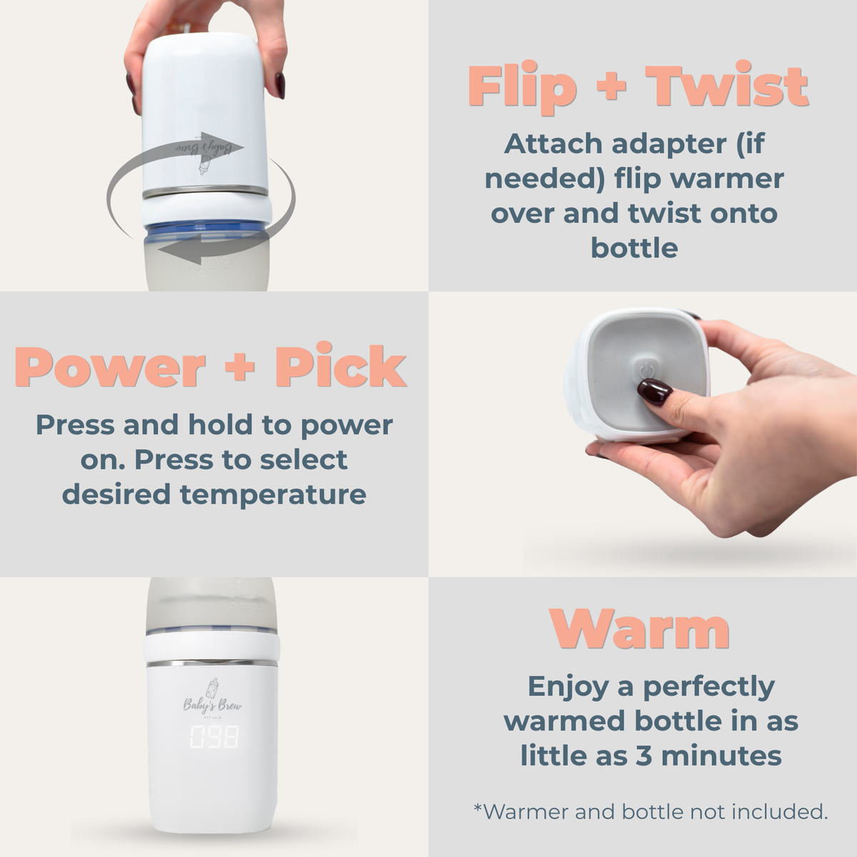 The Baby's Brew Tommee Tippee Bottle Adapter