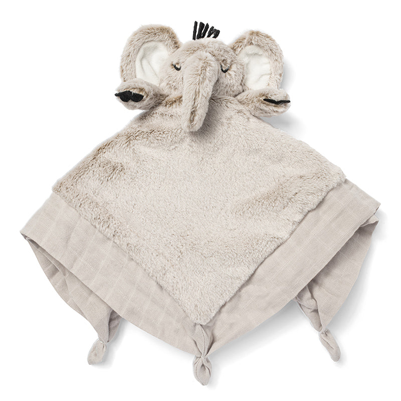 Little Animal Lover Elephant Lovey Baby Blanket