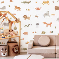 Wild World Fabric Wall Decal Set