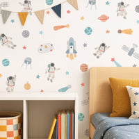 Galactic Explorers Fabric Wall Decals