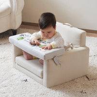 Rolling Along Square Chair