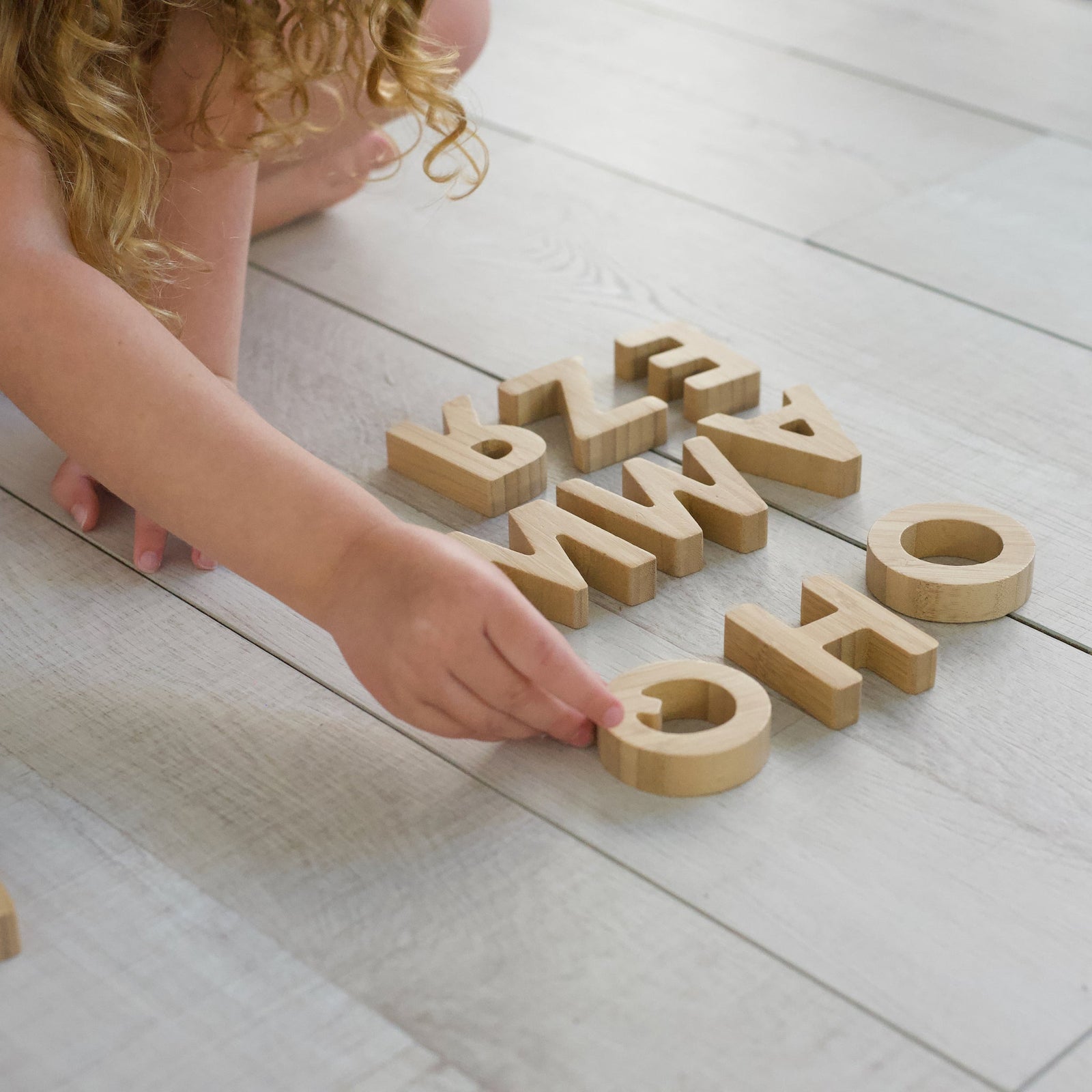 Bamboo Alphabet Set