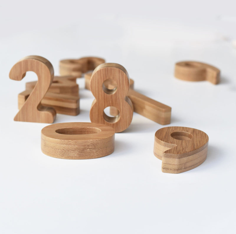 Bamboo Numbers Set