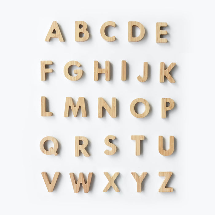 Bamboo Alphabet Set