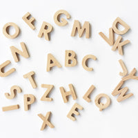 Bamboo Alphabet Set