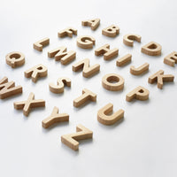 Bamboo Alphabet Set