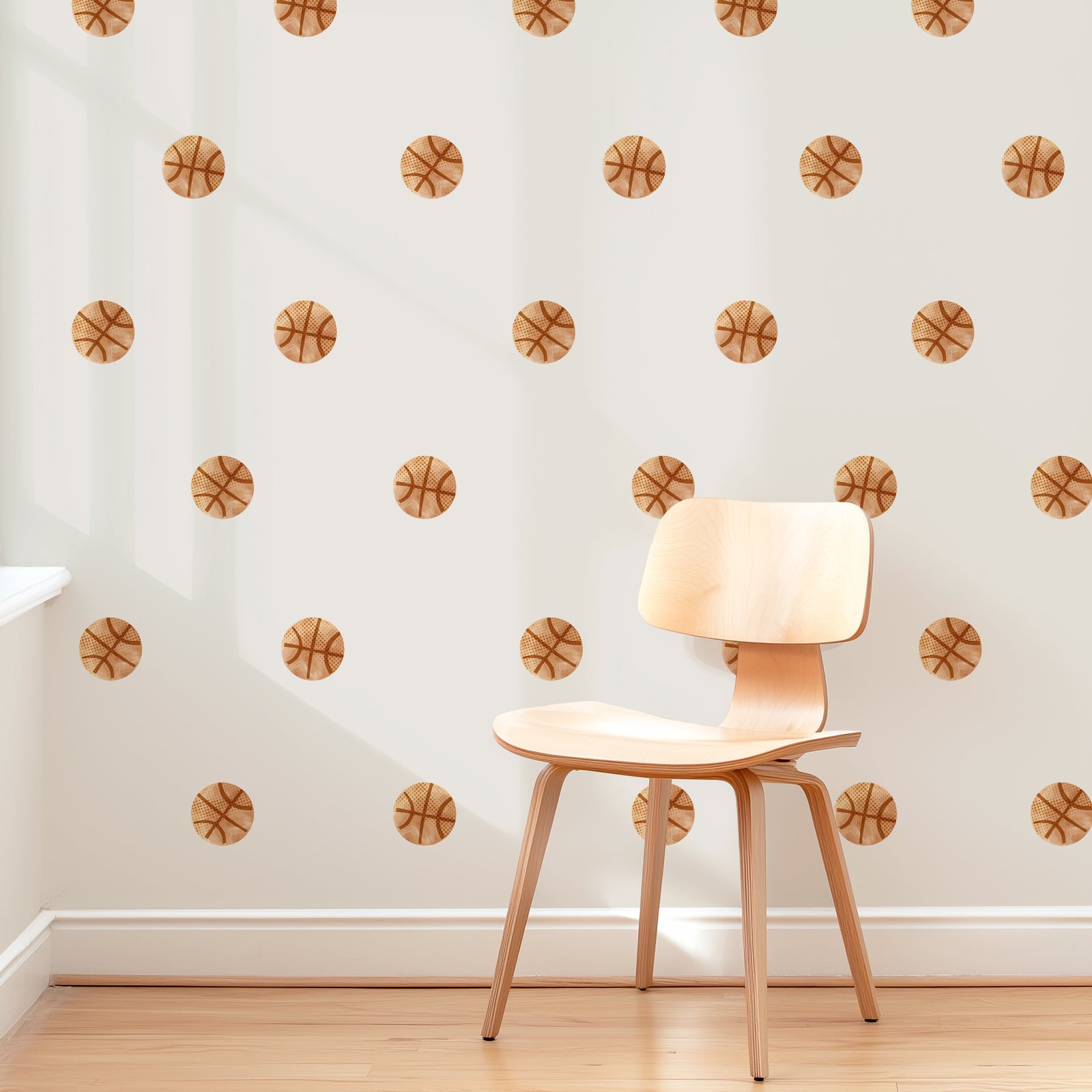 Basketball Fabric Wall Decals