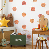 Basketball Fabric Wall Decals