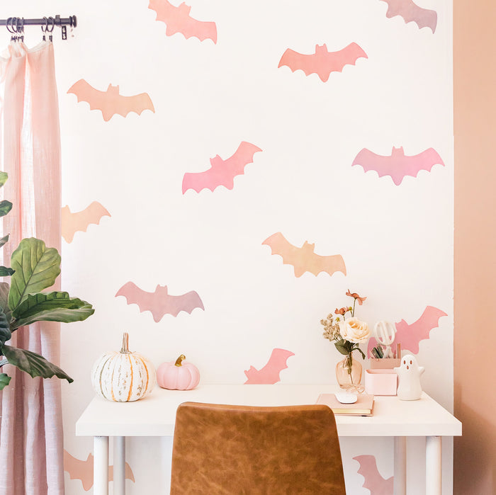 Flight of Frights Halloween Fabric Wall Decal Set