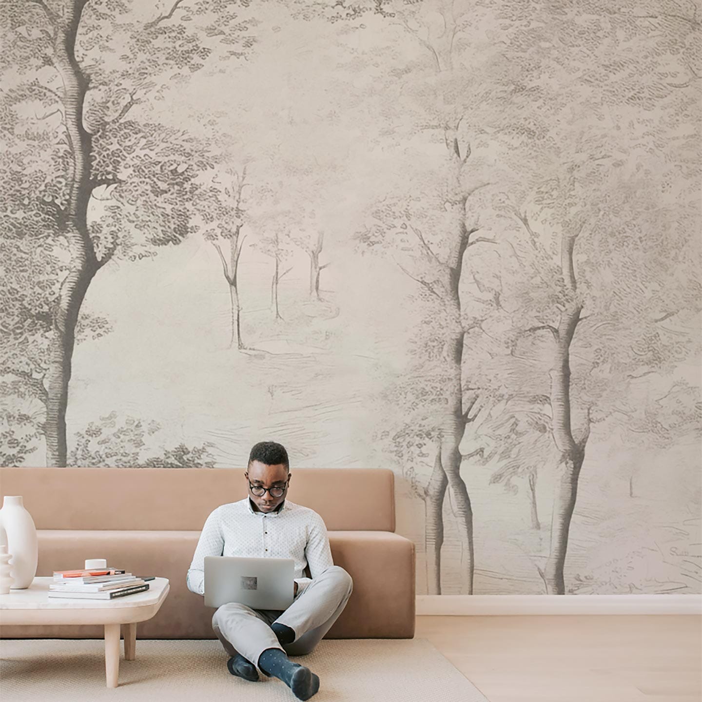Birch Tree Wallpaper Mural