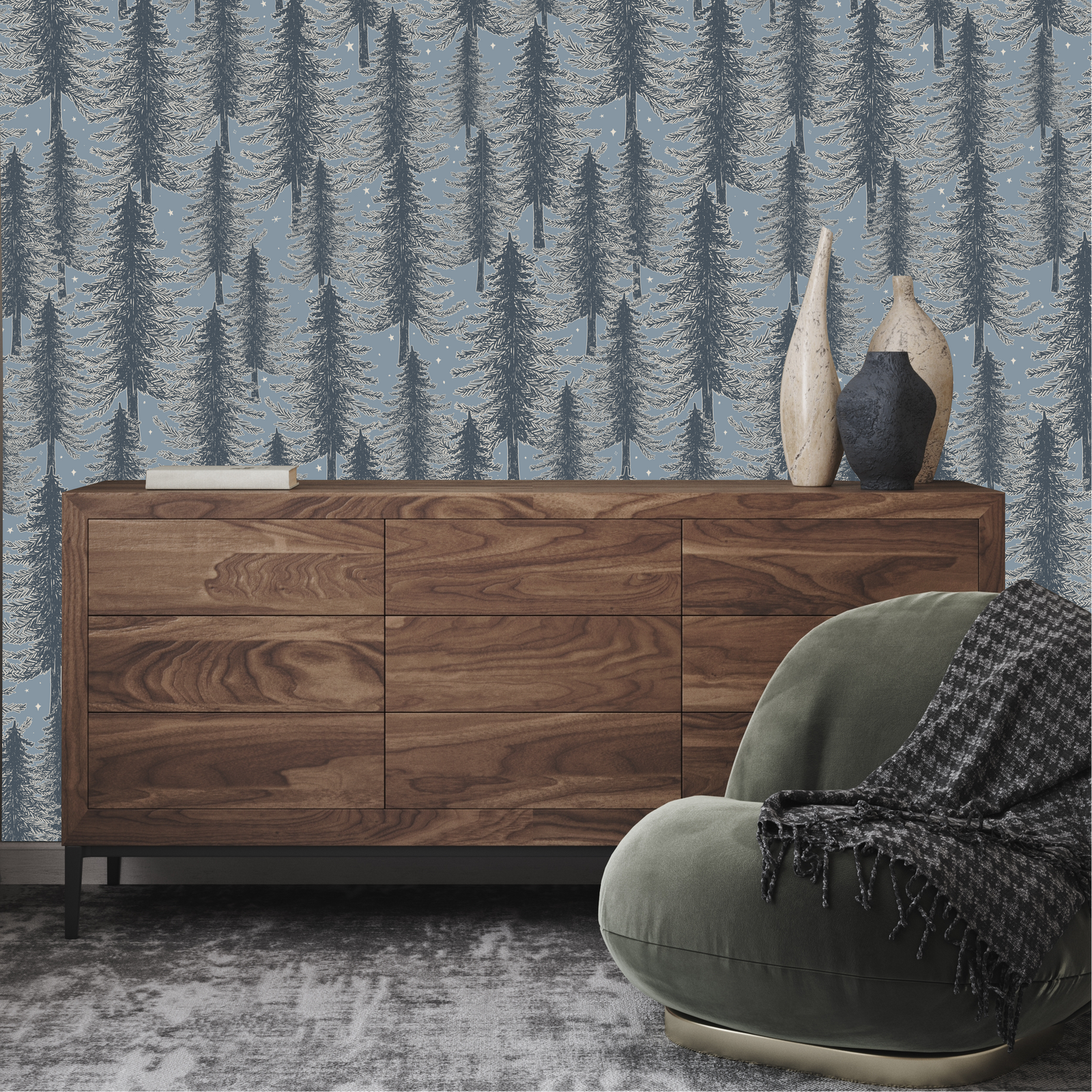 Mason Wallpaper by Brittany Polatis Design