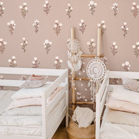Floral Bunches Fabric Wall Decals