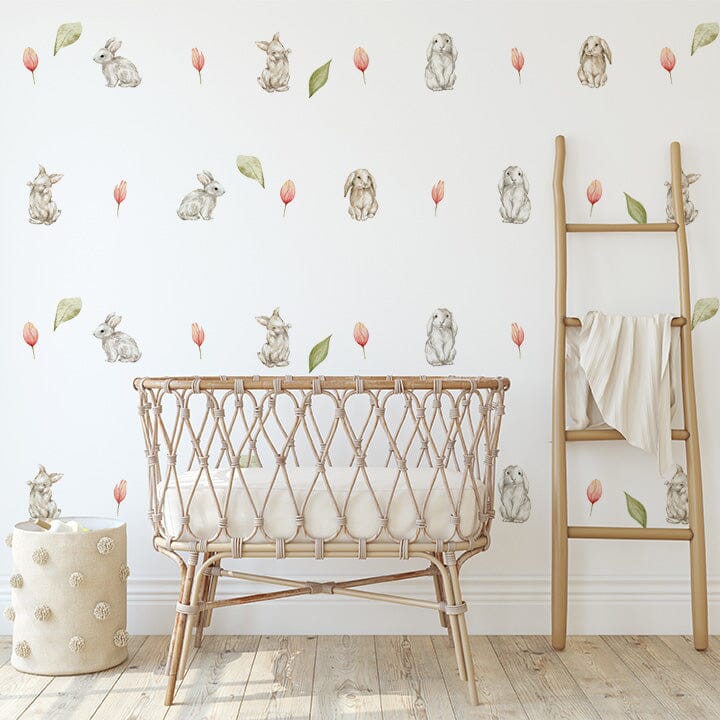 Bunny Wall Decals by Urbanwalls – Project Nursery