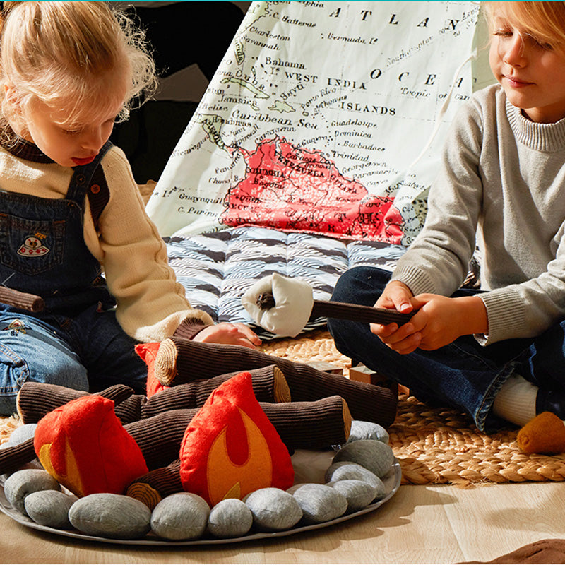 Campout Campfire + S'mores Play Set