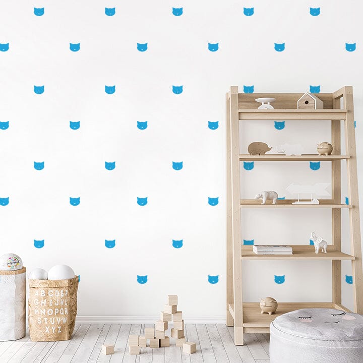 Cat Face Wall Decals