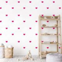 Cat Face Wall Decals