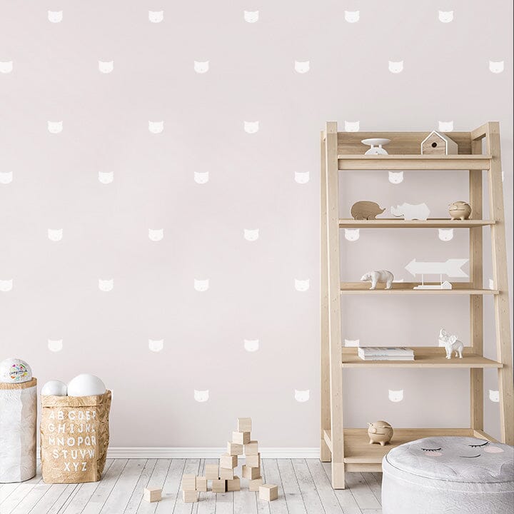 Cat Face Wall Decals