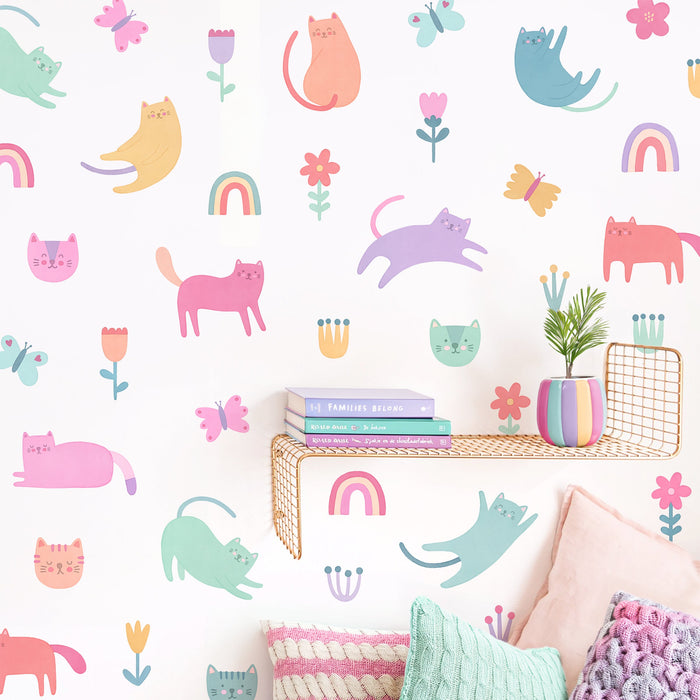 Pounce + Play Fabric Wall Decal Set