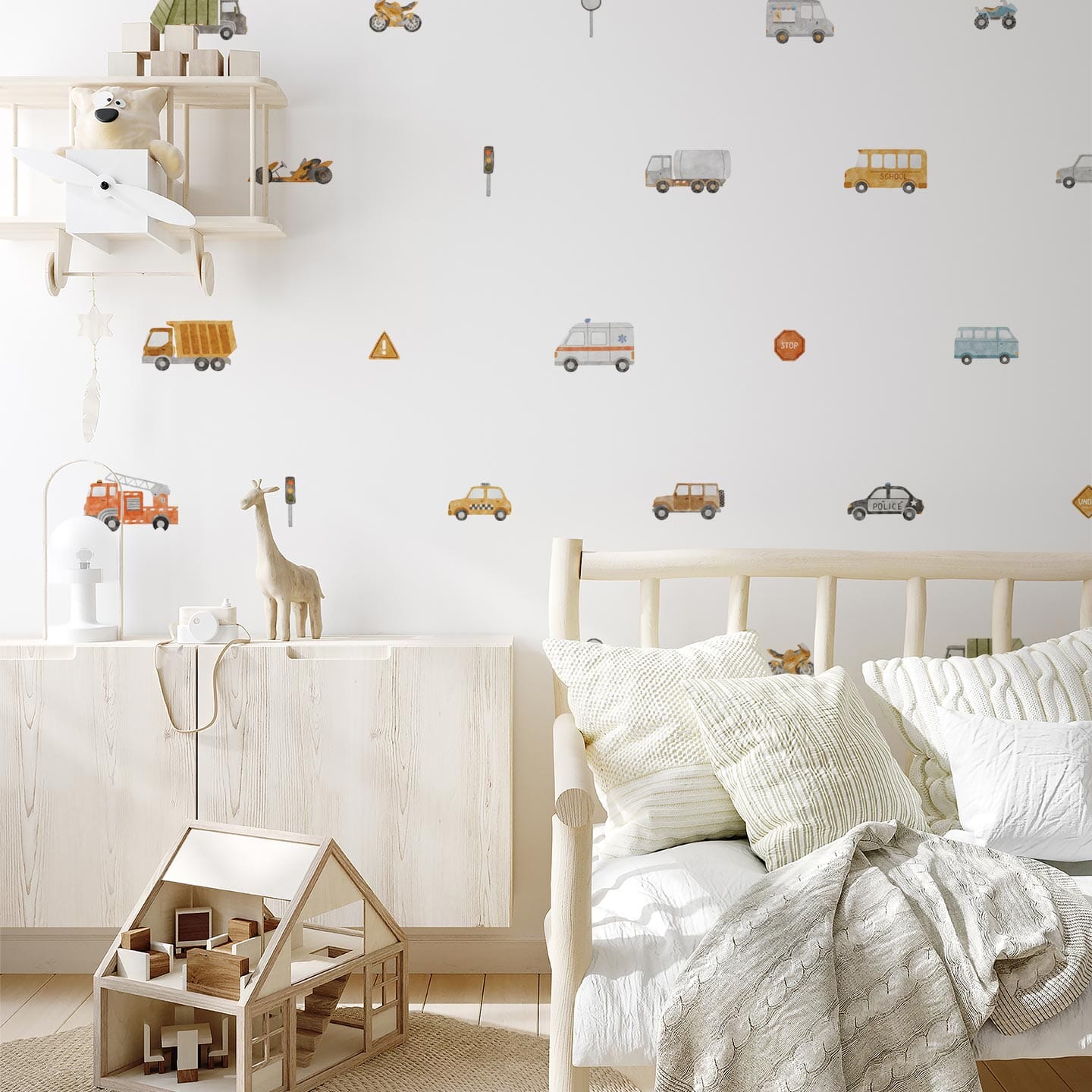 City Car Wall Decals