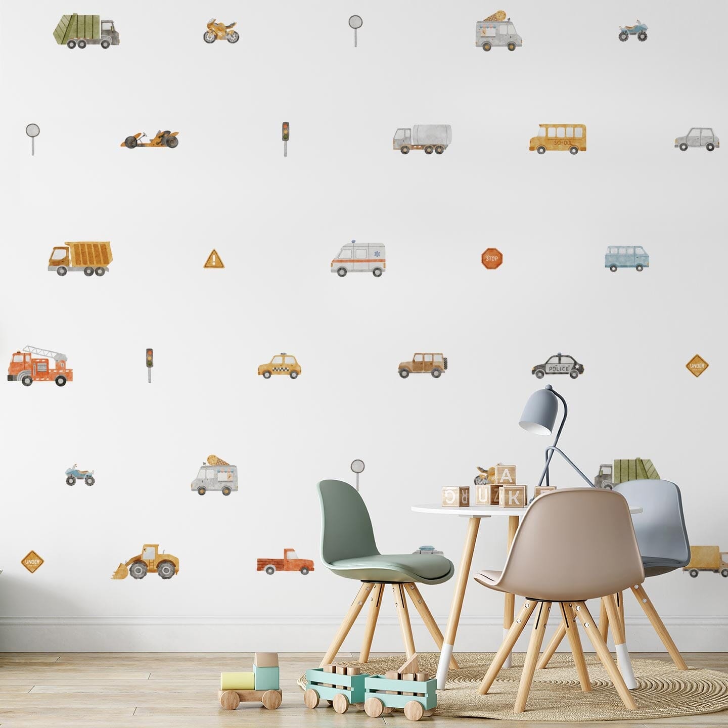 City Car Wall Decals
