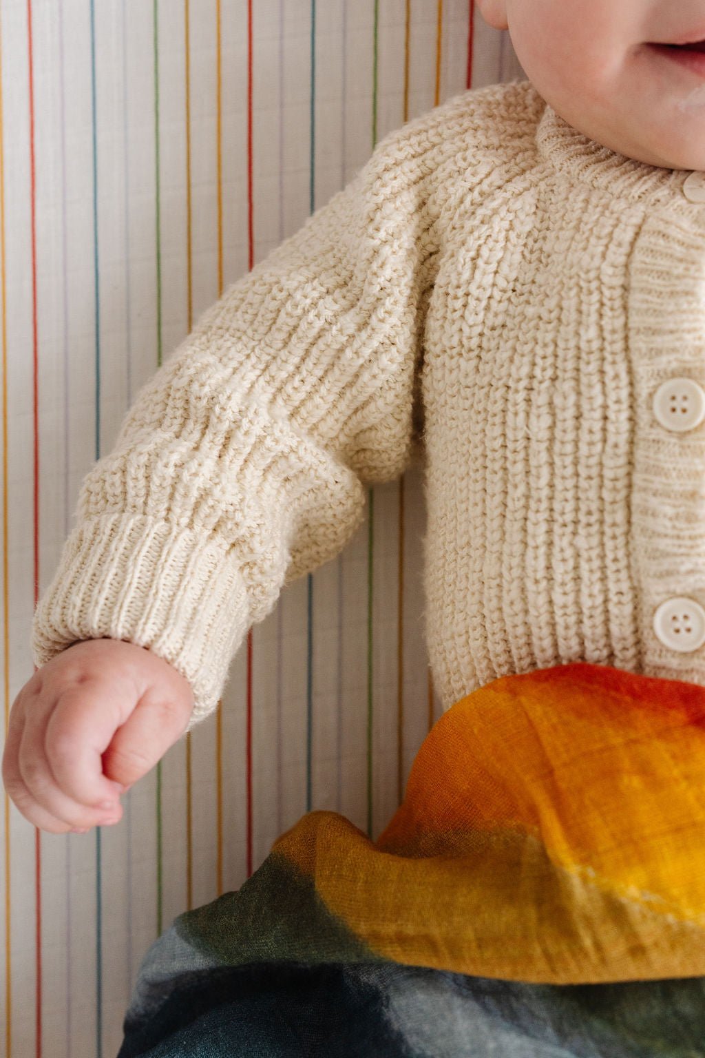 Rainbow Connection Swaddle Blanket