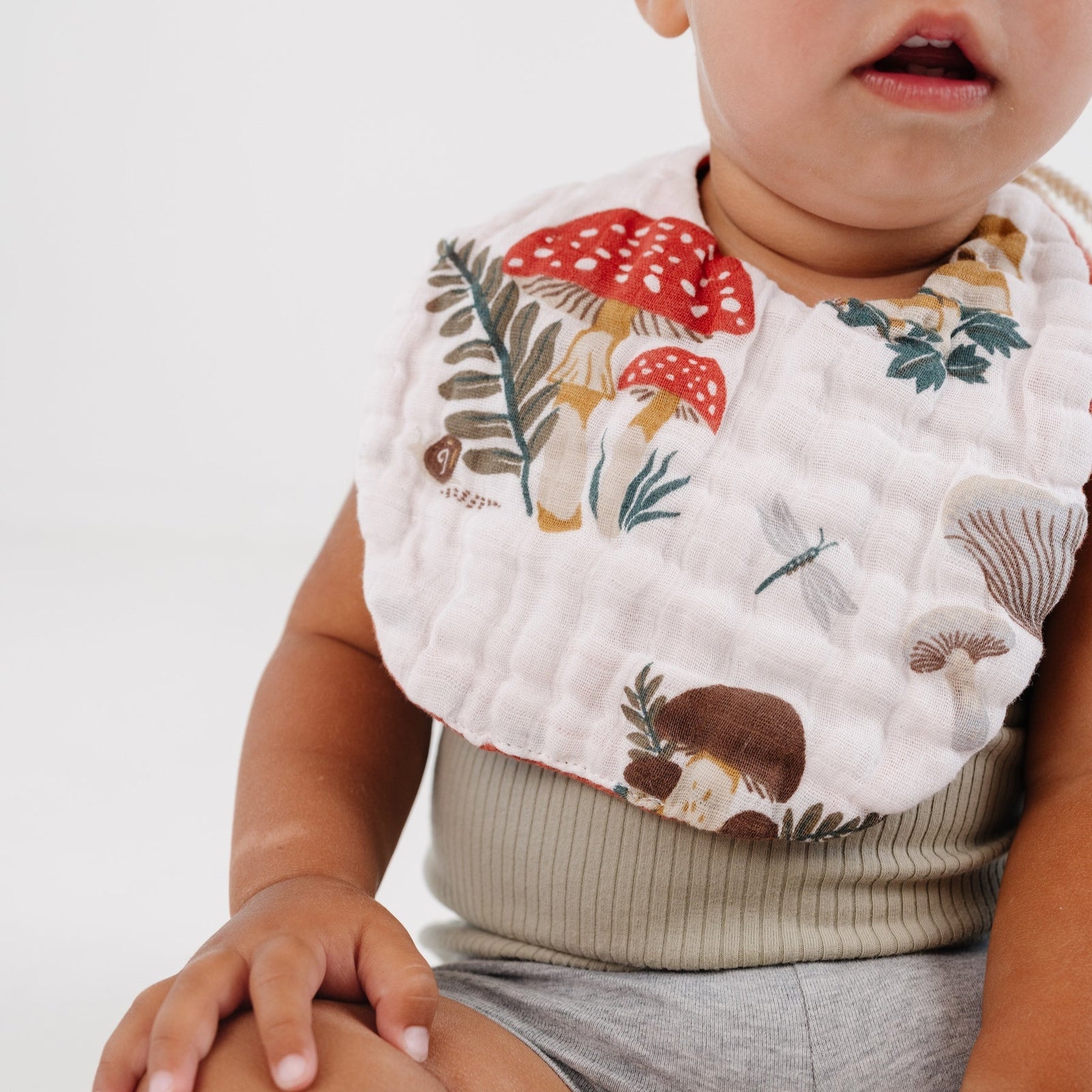 Mushroom Bib