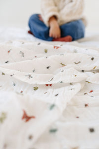 Cutie Crawlies Swaddle Blanket