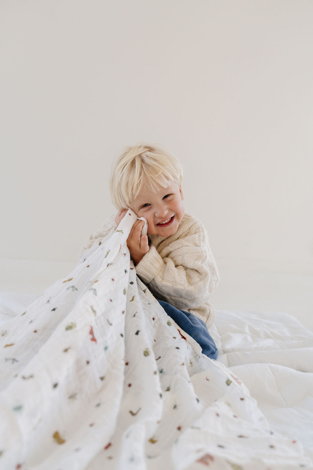 Cutie Crawlies Swaddle Blanket