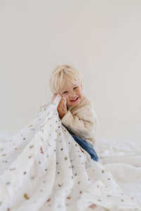 Cutie Crawlies Swaddle Blanket