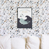 Coastal Terrazzo Wallpaper