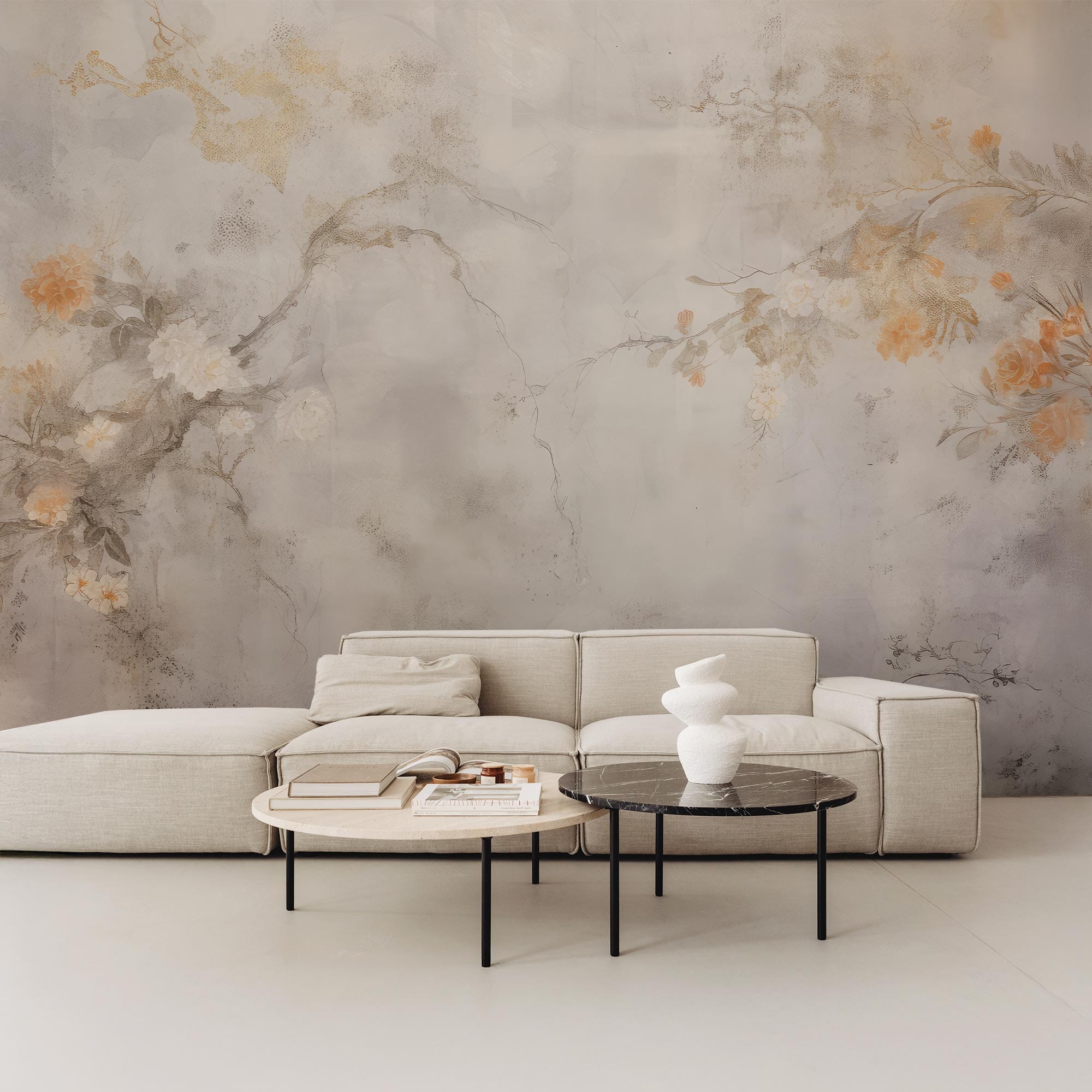Concrete Garden Wallpaper Mural