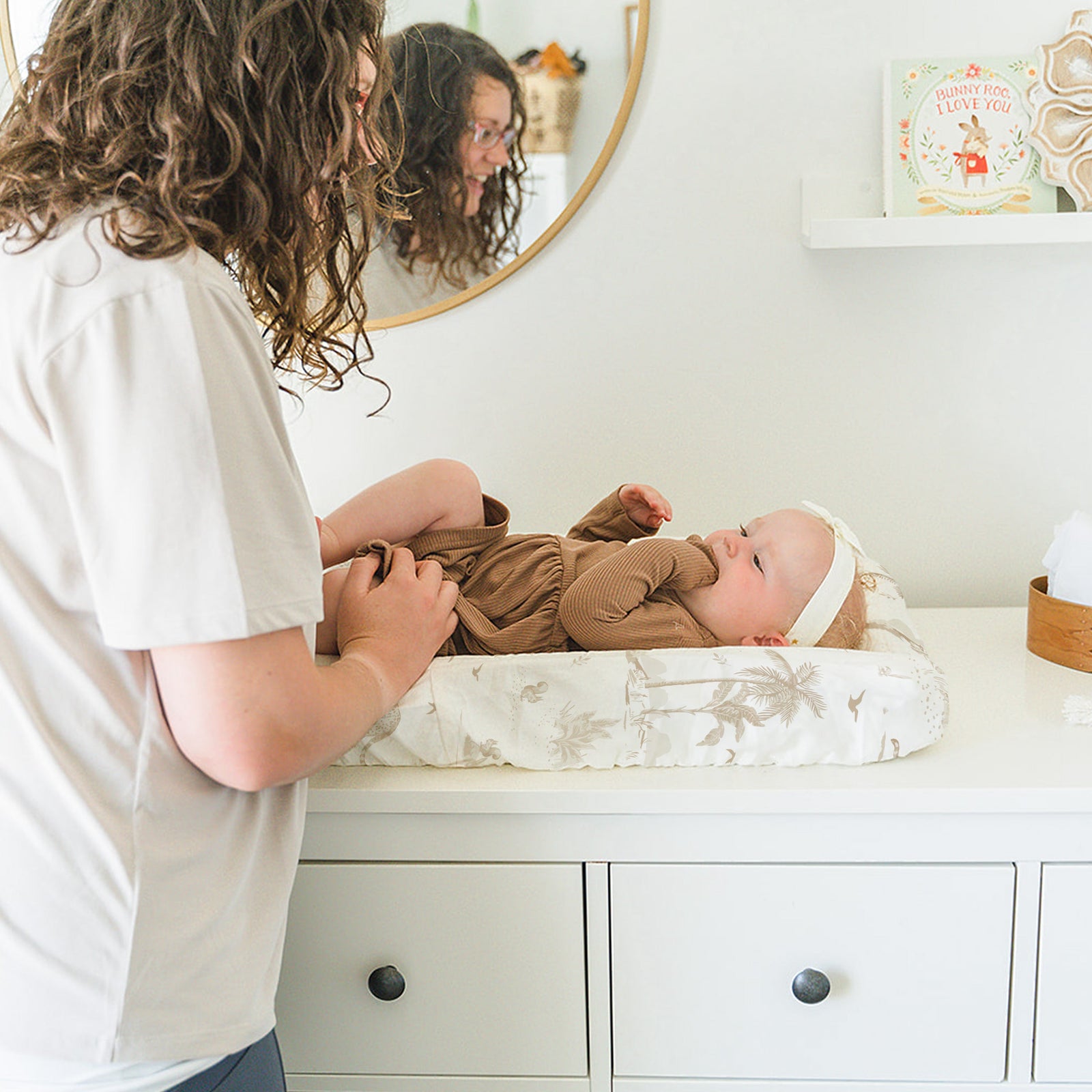 Safari Organic Changing Pad Cover