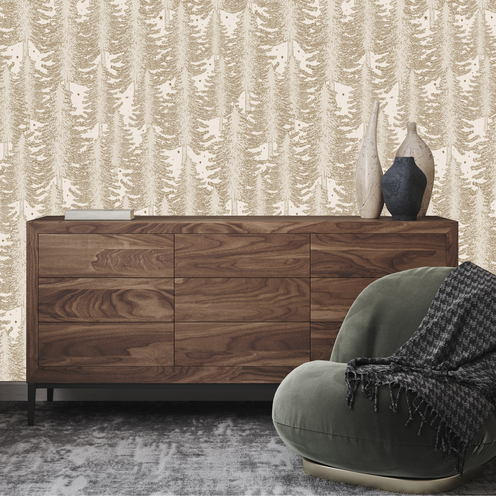 Mason Wallpaper by Brittany Polatis Design