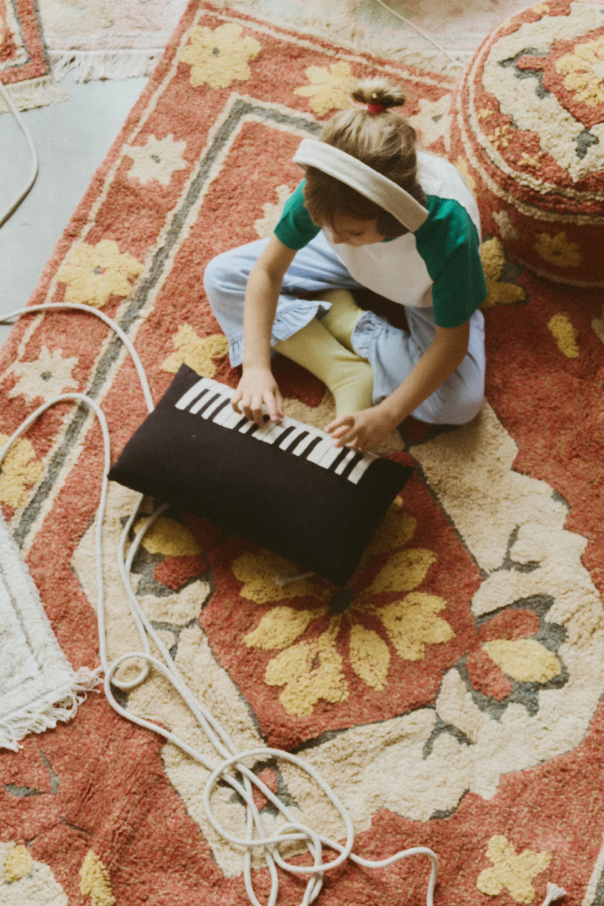 Piano Throw Pillow