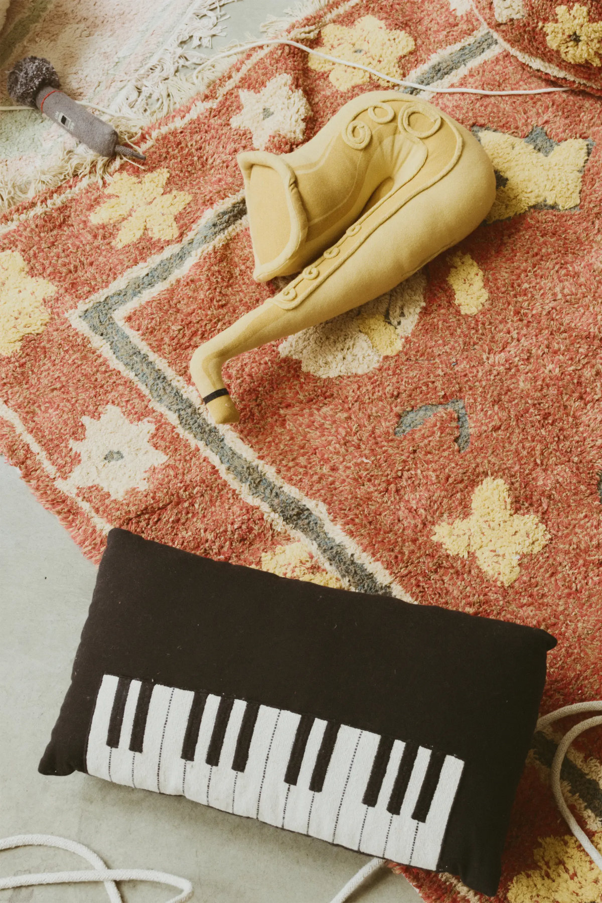 Piano Throw Pillow