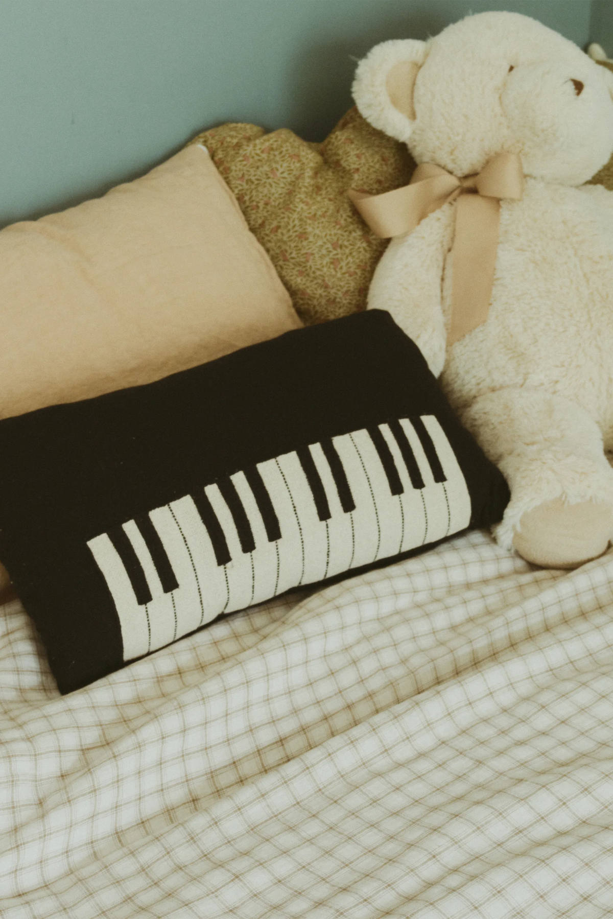 Piano Throw Pillow