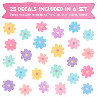 Daisy Daydreams Fabric Wall Decals