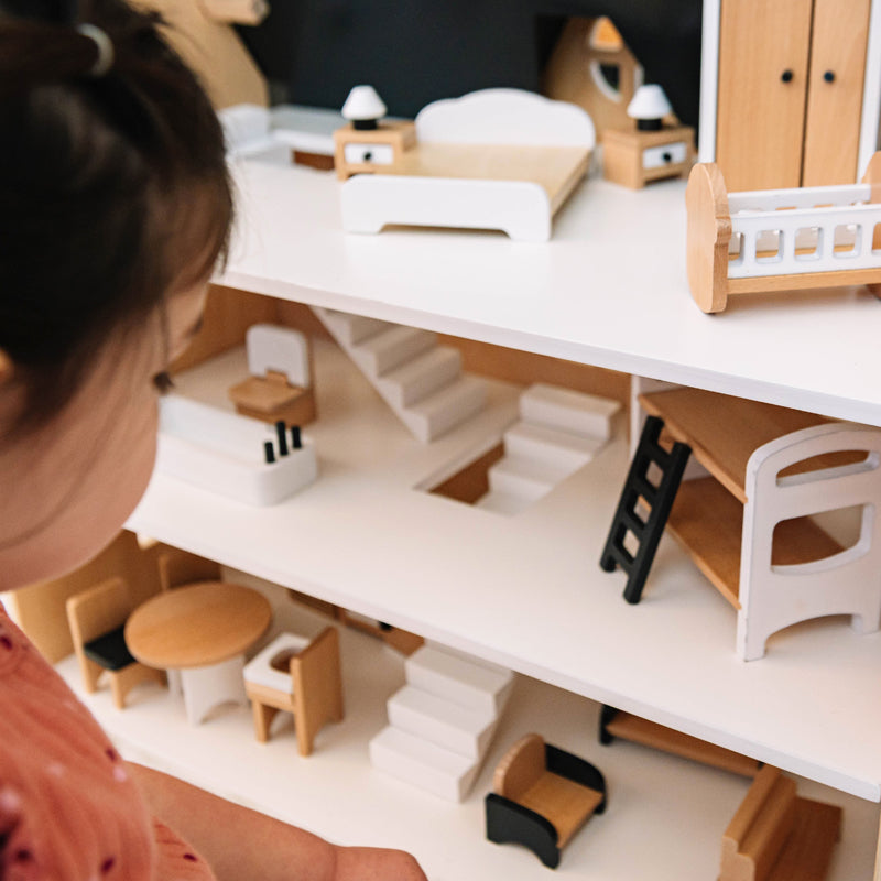 Dollhouse Furniture + Accessories Set