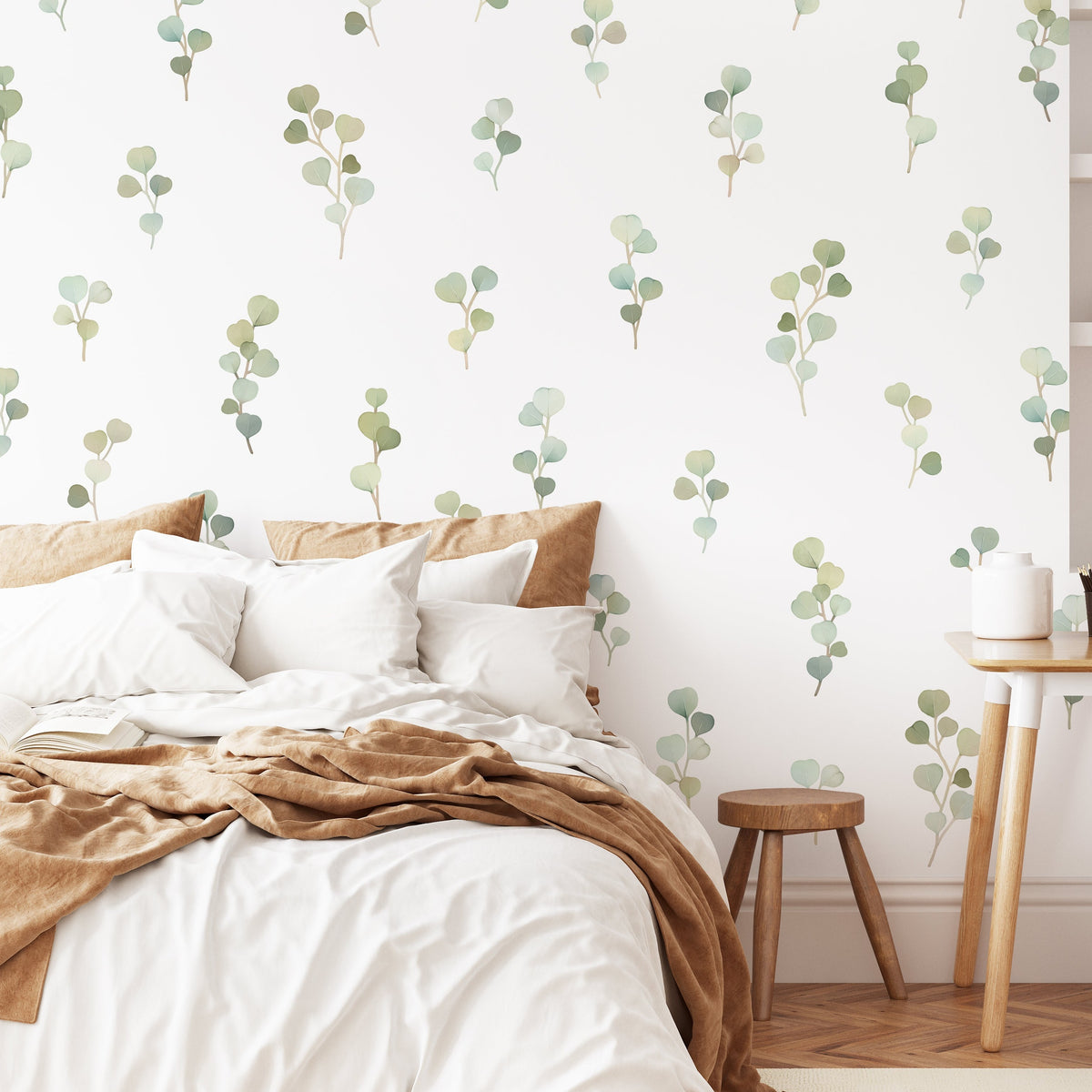Eucalyptus Branch Fabric Wall Decals