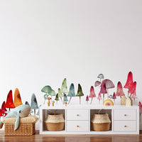 Fairy Toadstool Wall Decals