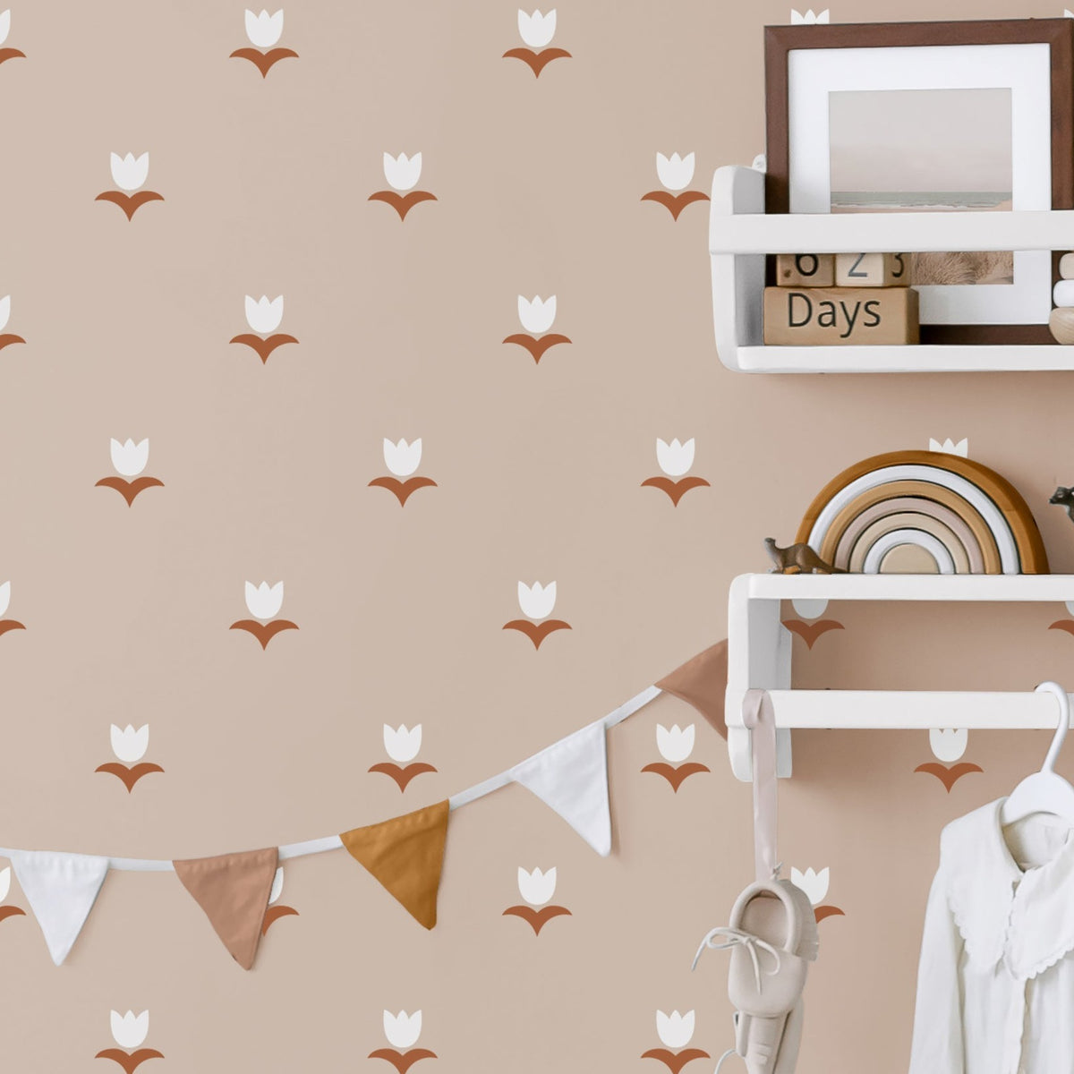 Flower Bud Wall Decals