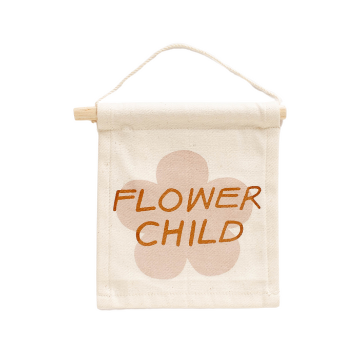 Flower Child Hanging Sign