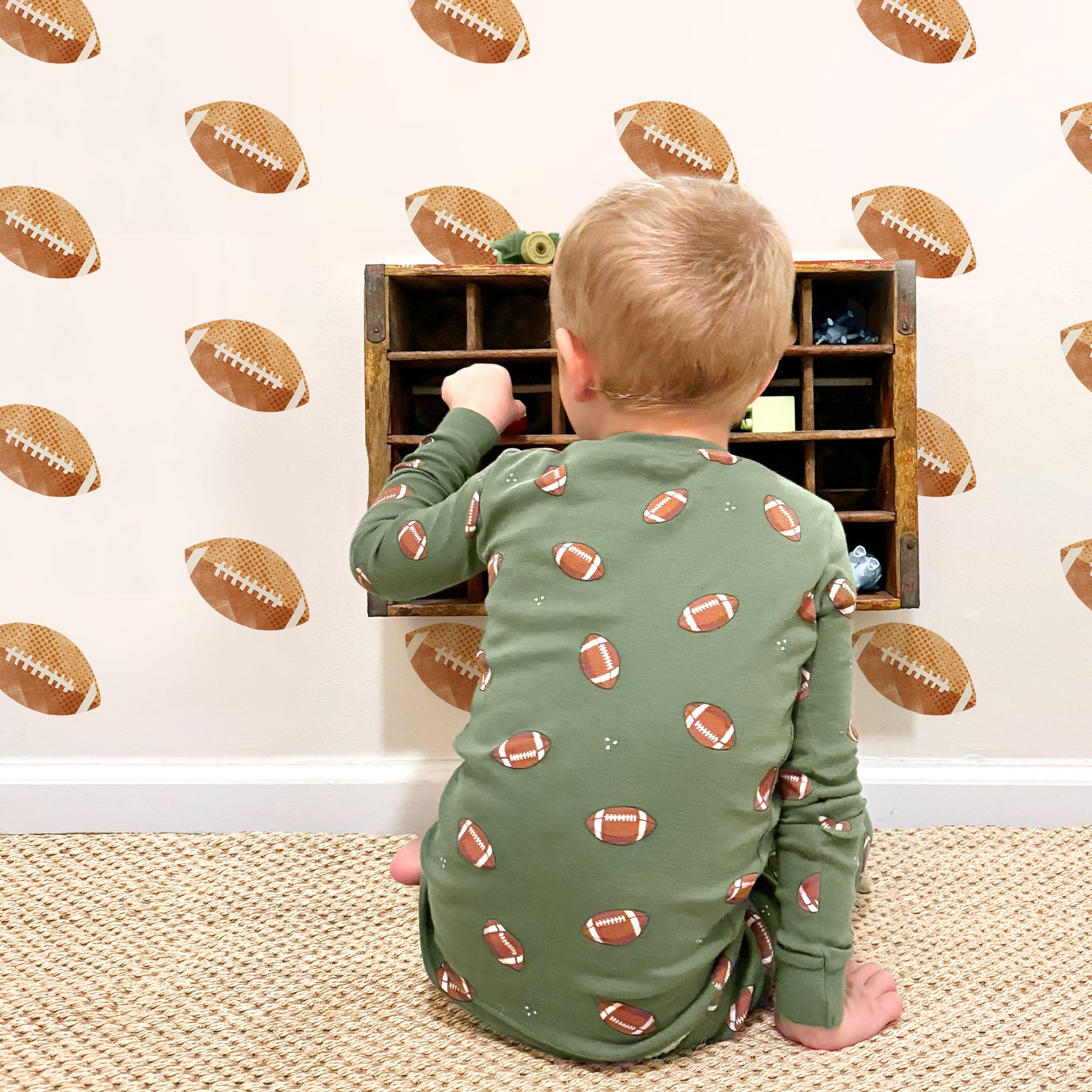 Football Fabric Wall Decals