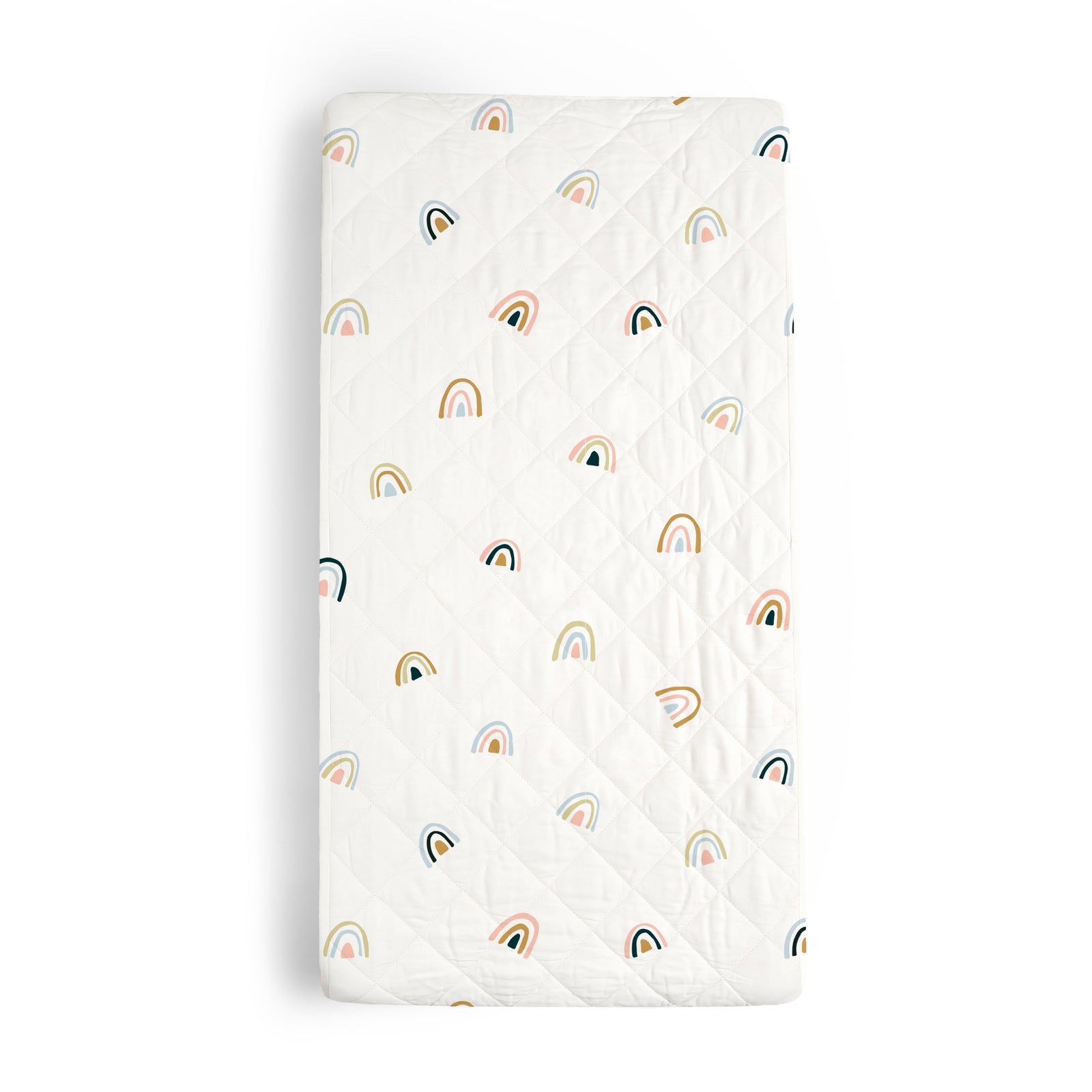 Rainbow Organic Changing Pad Cover