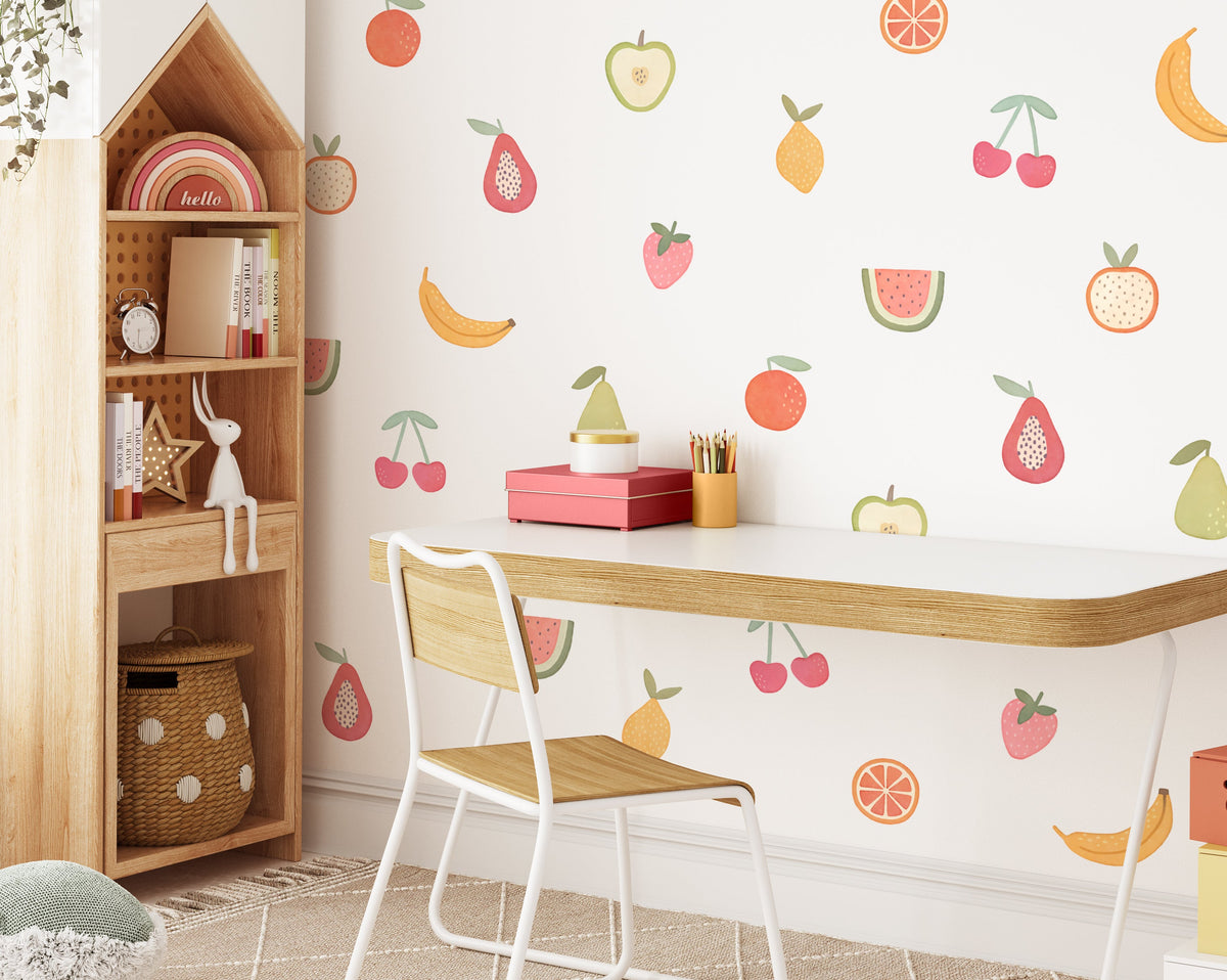 Freshly Squeezed Fabric Wall Decal Set