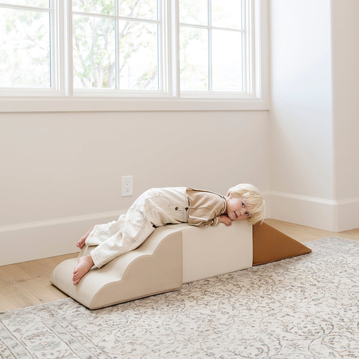 Vegan Leather Mini Climber Playset