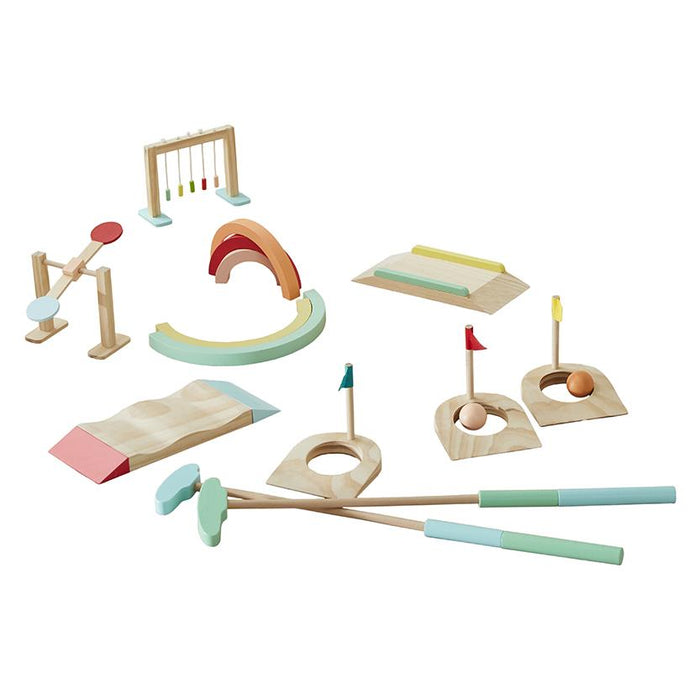 Good Wood Mini Golf Game Set