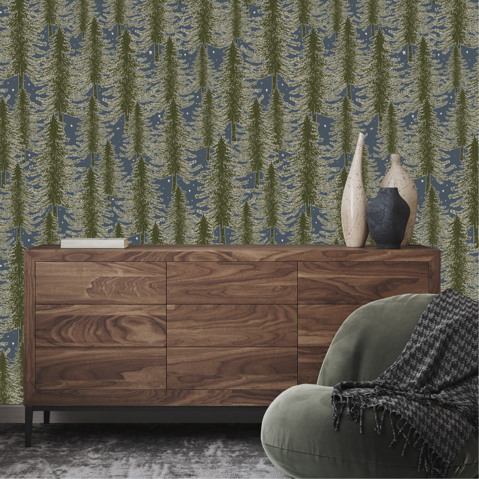 Mason Wallpaper by Brittany Polatis Design